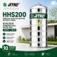 ATKC HHS200 Vertical Flat Bottom Without Stand SUS304 Stainless Steel Water Tank 2000L/450G