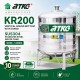 ATKC KR200 Vertical Round Bottom With Stand SUS304 Stainless Steel Water Tank 900L/200G ATKC KR200 Vertical Round Bottom With Stand SUS304 Stainless Steel Water Tank 900L/200G
