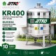 ATKC KR400 Vertical Round Bottom with Stand SUS304 Stainless Steel Water Tank 1800L/400G ATKC KR400 Vertical Round Bottom with Stand SUS304 Stainless Steel Water Tank 1800L/400G