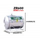 ATKC ZR600 Horizontal With Stand SUS304 Stainless Steel Water Tank 6000L/1350G
