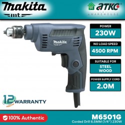 Makita M6501G Drill 6.5MM (1/4") 230W