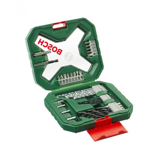 BOSCH X-Line 34PCS Classic Drill Bit & Screwdriver Bit Set (2607010608)