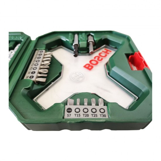 BOSCH X-Line 34PCS Classic Drill Bit & Screwdriver Bit Set (2607010608)