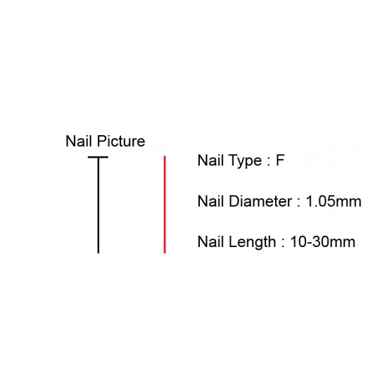 Air Nails F30 (5000PCS/BOX)