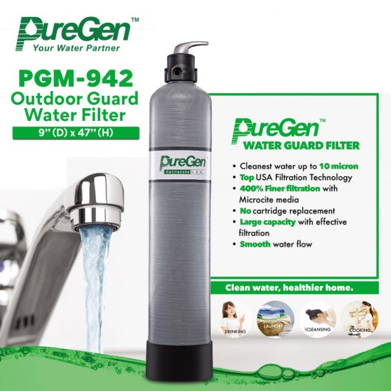 PureGen™ PGM942 Outdoor Guard Water Filter 9" (DIA) x 47" (H)