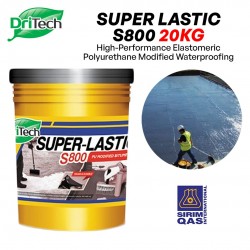 Dritech Superlastic S800 High Performance Elastomeric Polyurethane Modified Waterproofing 20KG (Black)