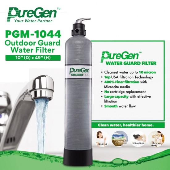 PureGen™ PGM1044 Outdoor Guard Water Filter 10" (DIA) x 49" (H)