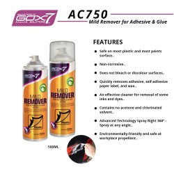 GOX7 AC750 Mild Remover for Adhesive & Glue 500ML