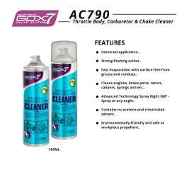GOX7 AC790 Throttle Body, Carburetor & Choke Cleaner 500ML