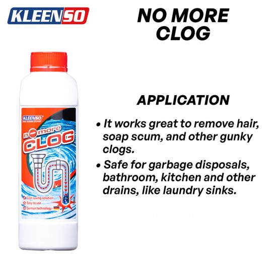 Kleenso No More Clog 1L