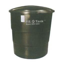Mui Fatt BM500/600 PE Water Tank BUMI Open Top 600G 1810MM (DIA) x 1320MM (EH) x 1554MM (OH) (ROUND)
