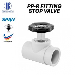 Bina Plastic PP-R Fittings Stop Valve (1PC)