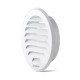 AireGard AA-LRE4AL / AA-LRE6AL Round External Aluminium Louver 4" (100MM) / 6" (150MM)