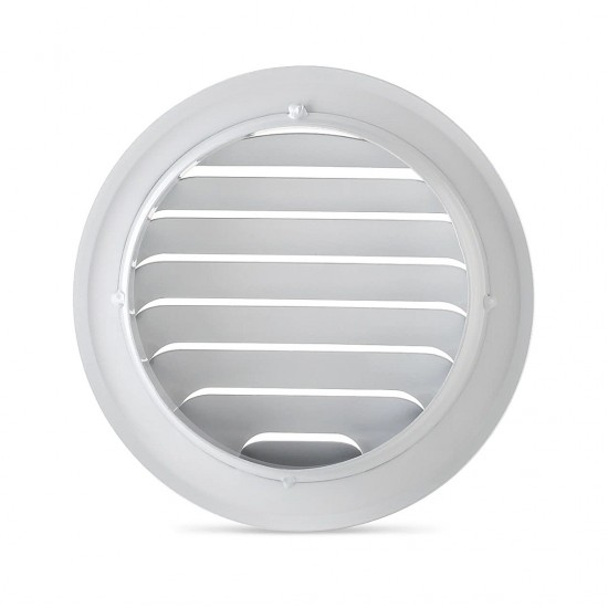 AireGard AA-LRE4AL / AA-LRE6AL Round External Aluminium Louver 4" (100MM) / 6" (150MM)