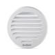 AireGard AA-LRE4AL / AA-LRE6AL Round External Aluminium Louver 4" (100MM) / 6" (150MM)