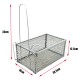 Galvanized Mouse Trap Cage Box Type 7" (W) x 5" (H) x 11" (L)