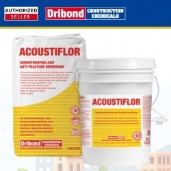 Dribond Acoustiflor Soundproofing & Anti-Fracture Membrane 2 x 10KG (Powder) + 20L (Liquid)