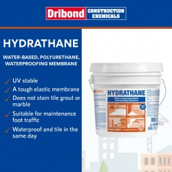 Dribond Hydrathane Water Based Polyurethane Waterproofing Membrane 15L (Liquid)