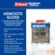 Dribond Kemcote Gloss Clear Gloss Wet Look Coating For Porous Surfaces & Slate 1L