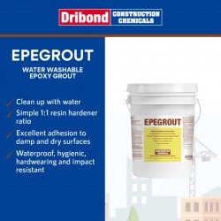 Dribond Epegrout Water Washable Epoxy Grout 6KG