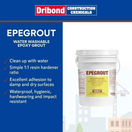 Dribond Epegrout Water Washable Epoxy Grout 6KG