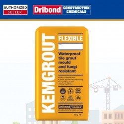 Dribond Kemgrout Flexible Waterproof Tile Grout Mould & Fungi Resistant 10KG