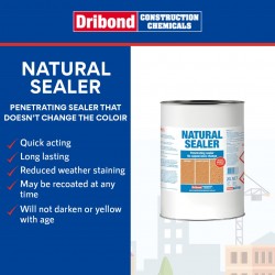 Dribond Natural Sealer Clear Sealer 1L