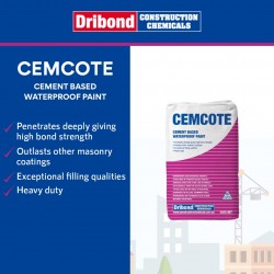 Dribond Cemcote Cement Based Waterproof Coating 20KG