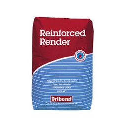 Dribond Reinforced Render Glass Fibre Reinforced High Performance Waterproof Render 20KG (Off White)