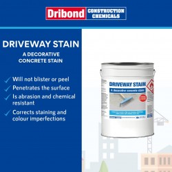 Dribond Driveway Stain Decorative Concrete Treatment 4L