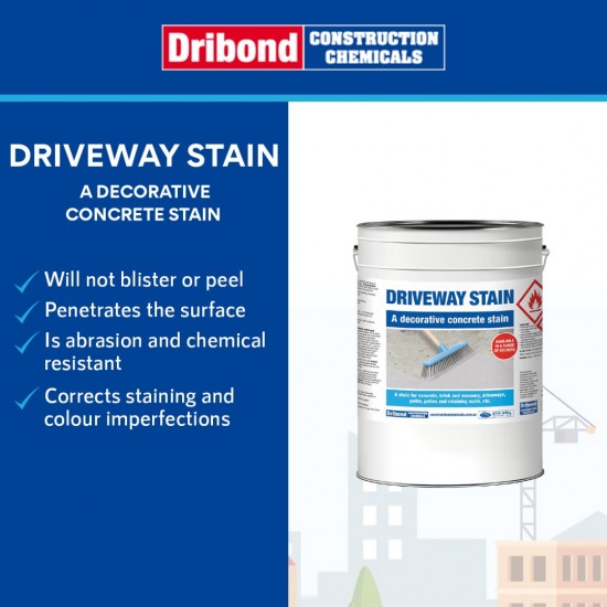 Dribond Driveway Stain Decorative Concrete Treatment 4L