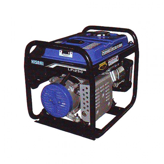 Hisaki LP1250 Generator 1.1KW with Petrol Engine 3HP (Recoil Starter) Hisaki LP1250 Generator 1.1KW with Petrol Engine 3HP (Recoil Starter)