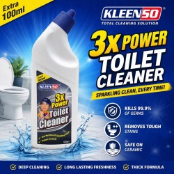 Kleenso 3x Power Toilet Bowl Cleaner 600ML