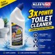 Kleenso 3x Power Toilet Bowl Cleaner 600ML