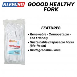 Kleenso Goood Healthy Fork 6" 50PCS/PKT