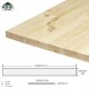 Home Store Pine Wood Timber Table Top Smooth Planed Eased Four Edges (E4E) 34MM (T) x 580MM (W) x 1800MM (L) 