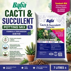 Baba Smart Grow Cacti & Succulent Potting Mix Soil 7L