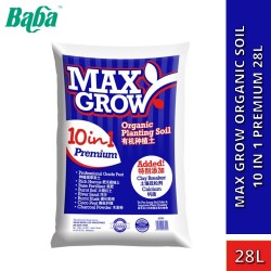 Baba Smart Grow Max Grow Organic Soil 10 in 1 Premium 24L