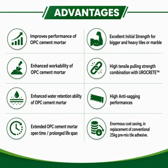 Uromix Urohancer Cement Enhancer/Cement Additive 80G (100 BAGS/CARTON) Uromix Urohancer Cement Enhancer/Cement Additive 80G (100 BAGS/CARTON)