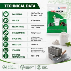 Uromix Urohancer Cement Enhancer/Cement Additive 80G (100 BAGS/CARTON) Uromix Urohancer Cement Enhancer/Cement Additive 80G (100 BAGS/CARTON)