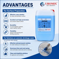 Uromix Uroprime Multi Purpose Polymer Based Primer 5L / 10L - Blue / Clear