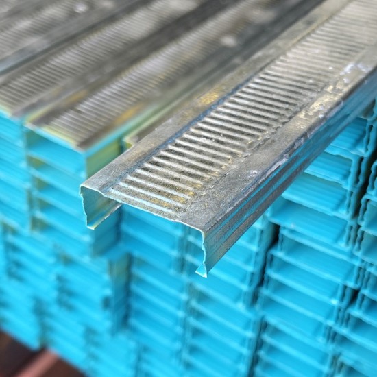 Astino Galvanized G.I Small C-Purlin For Plaster Ceiling Works 30MM (W) x 10MM (H) x 0.30MM (T) x 3657.6MM 12' (L) Astino Galvanized G.I Small C-Purlin For Plaster Ceiling Works 30MM (W) x 10MM (H) x 0.30MM (T) x 3657.6MM 12' (L)