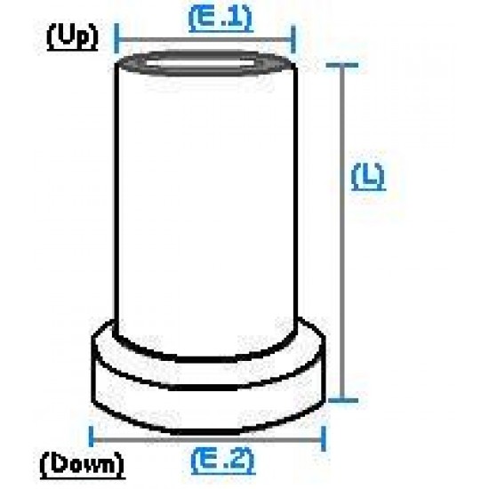 Glazed Straight Pipe 4" (100mm)