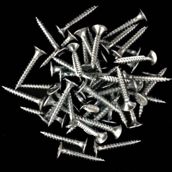 Drywall Screw #6 x 1" 25mm Zinc Plated (50PCS/PKT)
