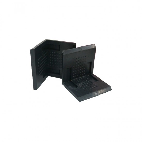 PVC "L" Angle Packing Clip 1 1/4"x1 1/4" (100PCS/PKT)