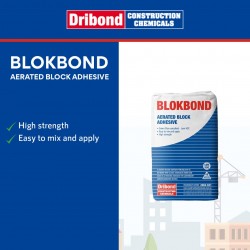 Dribond Blokbond Aerated Block Adhesive 20KG