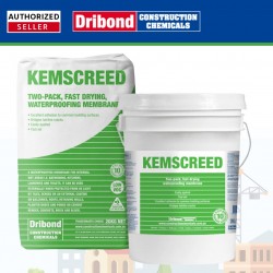 Dribond Kemscreed Two-pack, Fast Drying, Waterproofing Membrane 10L (Liquid) + 20KG (Powder)