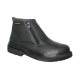 Hammer King #13003 Men's Genuine Leather Dual Zipper Safety Shoe (12 - 13) Hammer King #13003 Men's Genuine Leather Dual Zipper Safety Shoe (12 - 13)