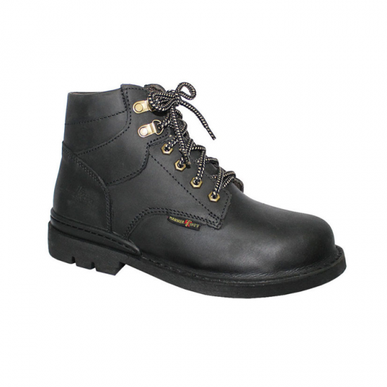 Hammer King #13004 Men's Genuine Leather Lace-Up Safety Shoe (5 - 11)