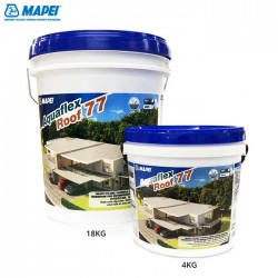 Mapei Aquaflex Roof 77 Ready-To-Use, Flexible, Liquid-Applied, Seamless Membrane For Waterproofing of Exposed Surfaces 4KG